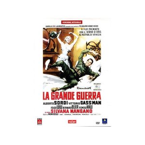 画像: イタリア語で観るイタリア映画 アルベルト・ソルディ 「La Grande Guerra」2枚組　DVD  【B2】【C1】