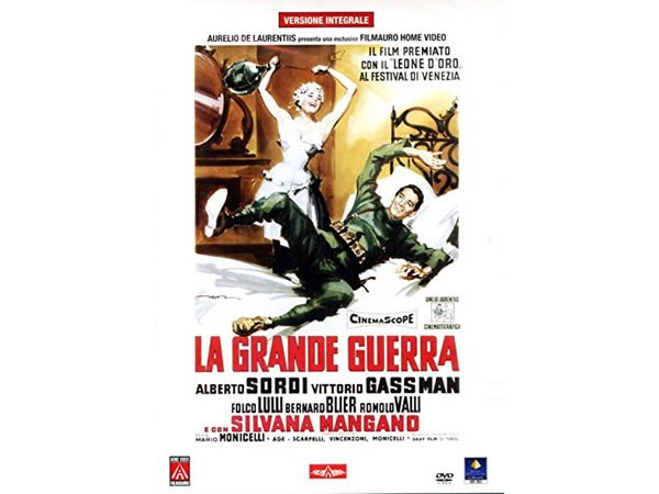 画像1: イタリア語で観るイタリア映画 アルベルト・ソルディ 「La Grande Guerra」2枚組　DVD  【B2】【C1】 (1)