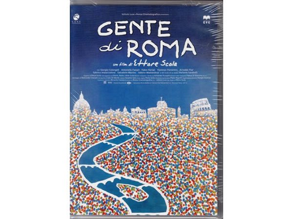 画像1: イタリア語で観るイタリア映画「Gente di Roma」 DVD【B2】【C1】 (1)