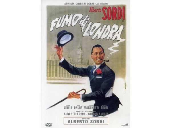 画像1: イタリア語で観るイタリア映画 アルベルト・ソルディ 「ロンドンの煙 Fumo Di Londra」　DVD  【B2】【C1】 (1)