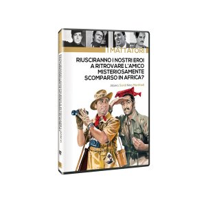 画像: イタリア語で観るイタリア映画 アルベルト・ソルディ 「Riusciranno I Nostri Eroi A Ritrovare L'Amico Misteriosamente Scomparso In Africa?」　DVD  【B2】【C1】