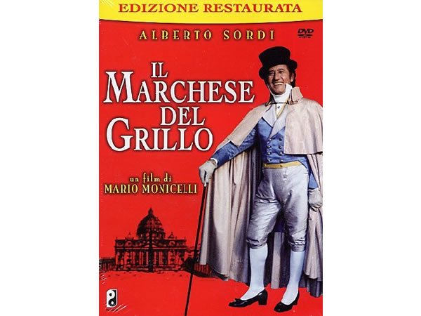 画像1: イタリア語で観るイタリア映画 アルベルト・ソルディ 「Il Marchese Del Grillo」　DVD  【B2】【C1】 (1)