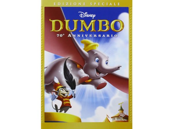 画像1: イタリア語などで観るディズニーの「ダンボ」 DVD【A2】【B1】 (1)