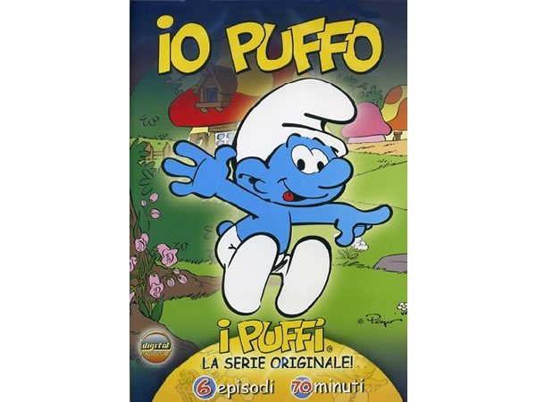 画像1: イタリア語で観るピエール・クリフォールの「スマーフ I Puffi - Io Puffo」 DVD【B1】【B2】【C1】 (1)