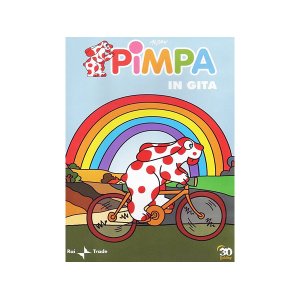 画像: イタリア語で観るイタリアのアニメ映画 ピンパ「Pimpa in gita」 DVD【A1】【A2】【B1】【B2】