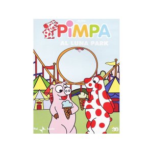 画像: イタリア語で観るイタリアのアニメ映画 ピンパ「Pimpa al luna park」 DVD【A1】【A2】【B1】【B2】