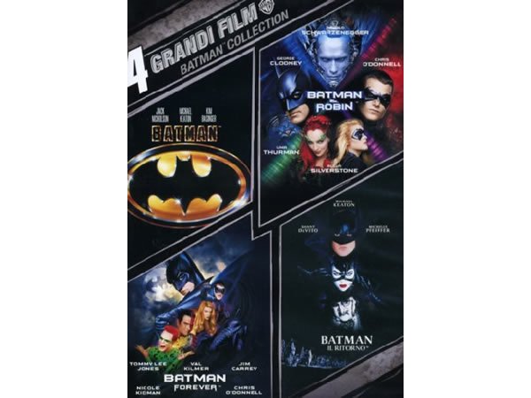 画像1: イタリア語などで観る「バットマン・コレクション」 DVD 4枚組【B1】【B2】【C1】 (1)