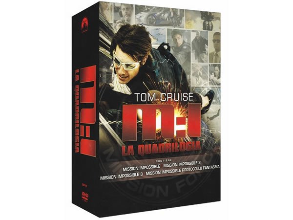 画像1: イタリア語などで観る「ミッション:インポッシブル・コレクション」 DVD 4枚組【B1】【B2】 (1)