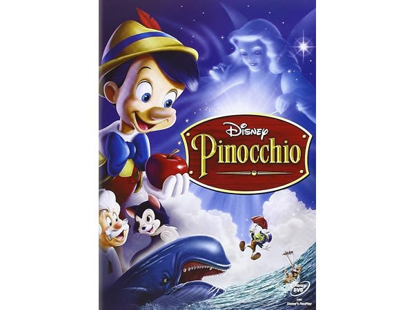 画像1: イタリア語などで観るディズニーの「ピノキオ」 DVD ピノッキオ【A2】【B1】 (1)