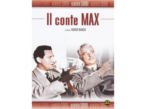 画像1: イタリア語で観るイタリア映画 アルベルト・ソルディ 「Il Conte Max」　DVD  【B2】【C1】 (1)