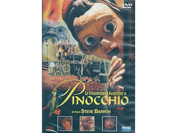 画像1: イタリア語で観るスティーブ・バロンの「ピノッキオの冒険」　DVD  ピノキオ【B1】【B2】 (1)