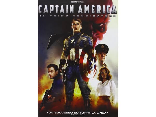 画像1: イタリア語、英語で観るジョー・ジョンストンの「キャプテン・アメリカ/ザ・ファースト・アベンジャー」 DVD  【B1】【B2】 (1)