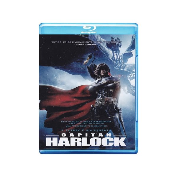 画像2: イタリア語で観る、松本零士の「キャプテンハーロック -SPACE PIRATE CAPTAIN HARLOCK-」DVD / Blu-ray【B1】【B2】 (2)
