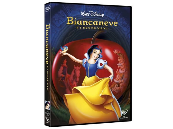 画像1: イタリア語などで観るディズニーの「白雪姫」 DVD【A2】【B1】 (1)
