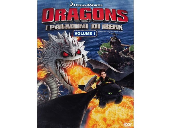 画像1: イタリア語、英語で観る「ヒックとドラゴン I Paladini Di Berk」1、2巻 DVD【B1】【B2】【C1】 (1)