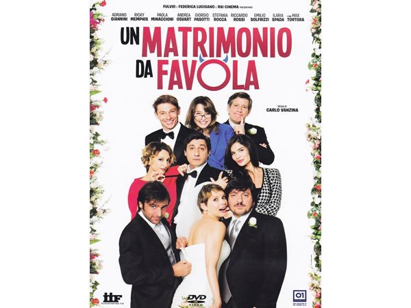 画像1: イタリア語、英語で観るイタリア映画「Un matrimonio da favola」 DVD【B2】【C1】 (1)