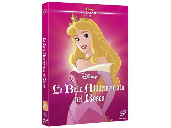 画像1: イタリア語で観るディズニーの「眠れる森の美女」 DVD コレクション 16【A2】【B1】 (1)