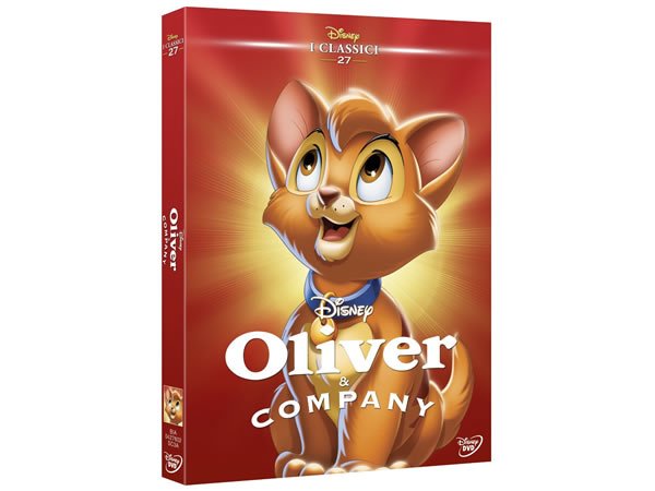 画像1: イタリア語で観るディズニーの「オリバー ニューヨーク子猫ものがたり」 DVD コレクション 27【A2】【B1】 (1)