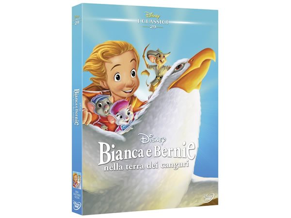 画像1: イタリア語で観るディズニーの「ビアンカの大冒険 ゴールデン・イーグルを救え!」 コレクション 29 DVD【A2】【B1】 (1)