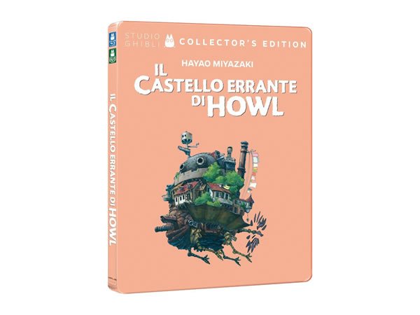 画像1: イタリア語で観る、宮崎駿の「ハウルの動く城」 DVD+Blu-Ray コレクターズエディション 【B1】 (1)