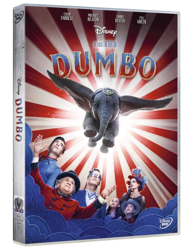 画像1: イタリア語などで観るティム・バートンの「ダンボ」 DVD【B1】【B2】 (1)