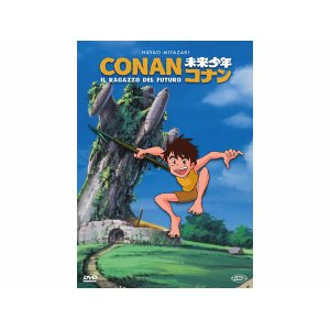 画像: イタリア語で観る、宮崎駿の「未来少年コナン」4枚組 DVD / Blu-Ray 【B1】