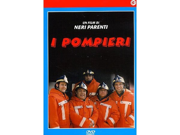 画像1: イタリアのコメディ映画Paolo Villaggio 「I Pompieri」DVD 【A1】【A2】【B1】 (1)