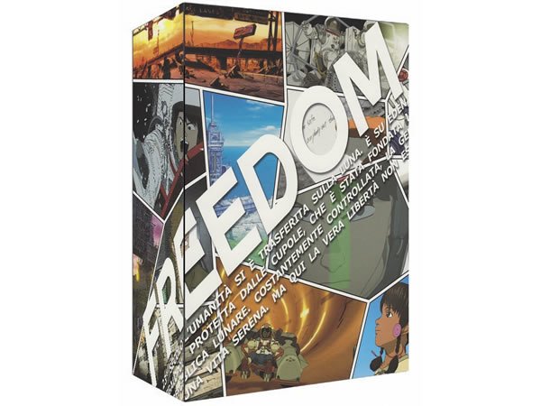 画像1: イタリア語で観る、森田修平・大友克洋の「FREEDOM コンプリート DVD-BOX」DVD 【B2】【C1】 (1)