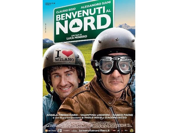 画像1: イタリア語で観るイタリア映画「Benvenuti al Nord」 　DVD 【B2】【C1】 (1)