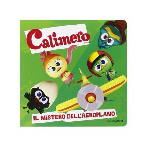 画像: イタリア語で絵本、カリメロを読む　Il mistero dell'aeroplano! Calimero 対象年齢3歳以上【A1】
