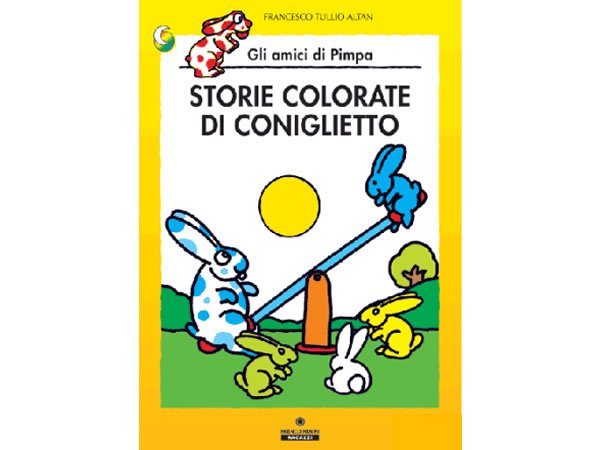 画像1: イタリア語で絵本、ピンパを読む　Storie colorate di Coniglietto. Gli amici di Pimpa 対象年齢5歳以上【A1】 (1)