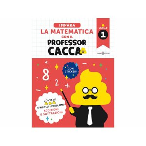 画像: イタリア語で読む 児童学習書 「うんこドリル」 足し算、引き算、掛け算 対象小学1,2年生以上【A1】【A2】