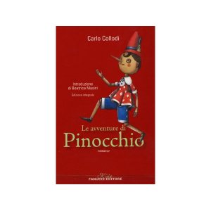 画像: イタリア語で読む、カルロ・コッローディのピノッキオの冒険　Tシャツのおまけ付き　ピノキオ　【B1】