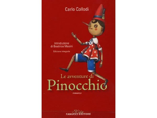 画像1: イタリア語で読む、カルロ・コッローディのピノッキオの冒険　Tシャツのおまけ付き　ピノキオ　【B1】 (1)