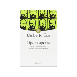 画像: イタリアの作家ウンベルト・エーコの「開かれた作品 Opera aperta. Forma e indeterminazione nelle poetiche contemporanee」　【C1】【C2】