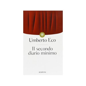 画像: イタリアの作家ウンベルト・エーコの「Il secondo diario minimo」　【C1】【C2】