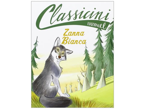 画像1: イタリア語で読む 児童書 ジャック・ロンドンの「白牙」 対象年齢7歳以上【A1】 (1)