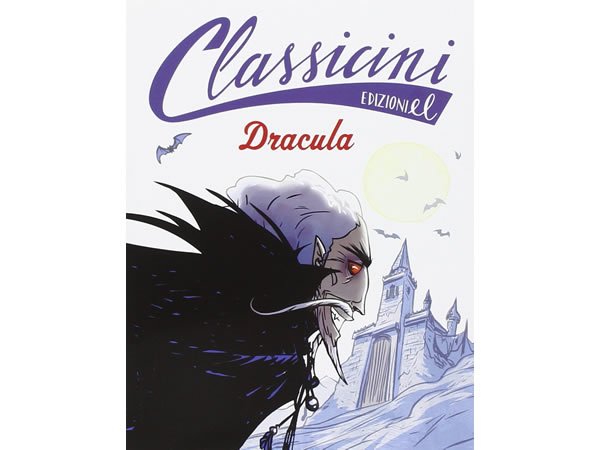 画像1: イタリア語で読む 児童書 ブラム・ストーカーの「吸血鬼ドラキュラ」 対象年齢7歳以上【A1】 (1)