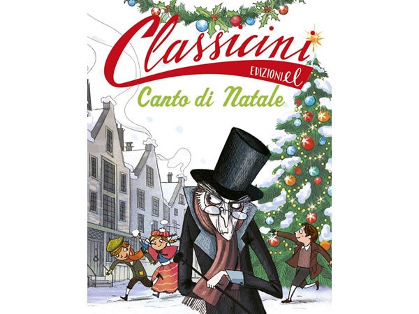 画像1: イタリア語で読む 児童書 チャールズ・ディケンズの「クリスマス・キャロル」 対象年齢7歳以上【A1】 (1)