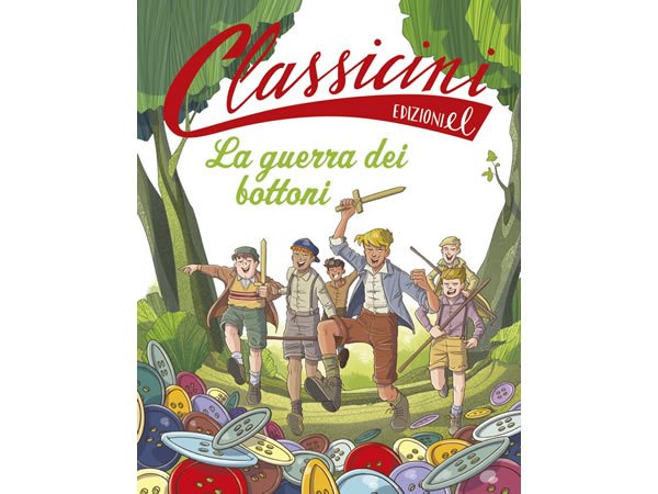 画像1: イタリア語で読む 児童書 ルイ・ペルゴーの「ボタン戦争 (わんぱく戦争)」 対象年齢7歳以上【A1】 (1)