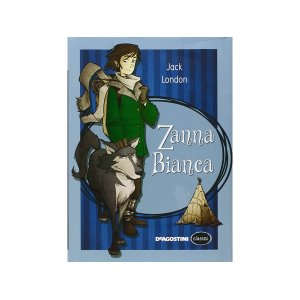 画像: イタリア語で読む 児童書 ジャック・ロンドンの「白牙」 対象年齢10歳以上【A1】