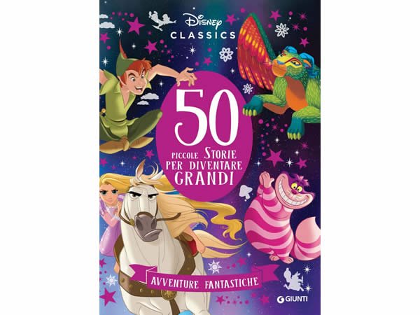 画像1: イタリア語で読む、絵本・児童書「ディズニー傑作集 50のショートストーリー」対象年齢5歳以上 【A1】 (1)