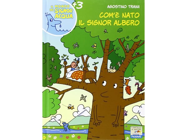 画像1: イタリア語で絵本・児童書「シニョール・アルベロ（木）はどこから生まれたの？」を読む IL MONDO DI SIGNOR ACQUAシリーズ 対象年齢3歳以上【A1】 (1)