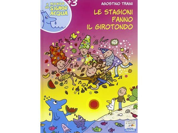 画像1: イタリア語で絵本・児童書「四季たちがくるくる踊る」を読む IL MONDO DI SIGNOR ACQUAシリーズ 対象年齢3歳以上【A1】 (1)
