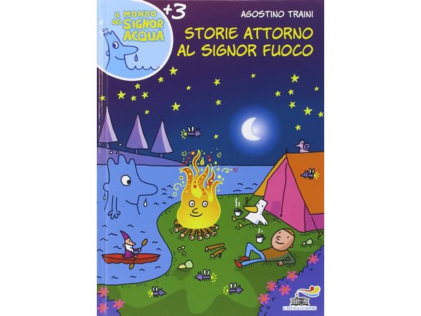 画像1: イタリア語で絵本・児童書「火を取り巻くお話」を読む IL MONDO DI SIGNOR ACQUAシリーズ 対象年齢3歳以上【A1】 (1)