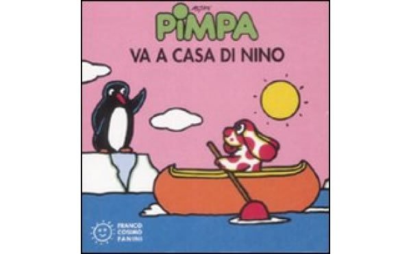画像1: イタリア語で絵本、ピンパを読む　Pimpa va a casa di Nino 対象年齢2歳以上【A1】 (1)