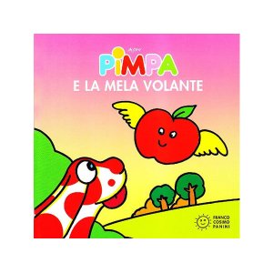 画像: イタリア語で絵本、ピンパを読む　Pimpa e la mela volante 対象年齢1歳以上【A1】