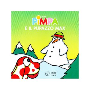 画像: イタリア語で絵本、ピンパを読む　Pimpa e il pupazzo Max 対象年齢1歳以上【A1】