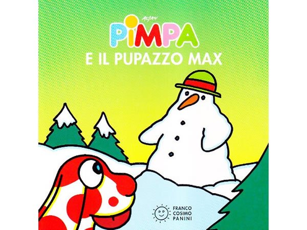 画像1: イタリア語で絵本、ピンパを読む　Pimpa e il pupazzo Max 対象年齢1歳以上【A1】 (1)