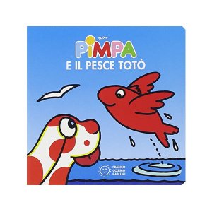 画像: イタリア語で絵本、ピンパを読む　Pimpa e il pesce Toto' 対象年齢1歳以上【A1】
